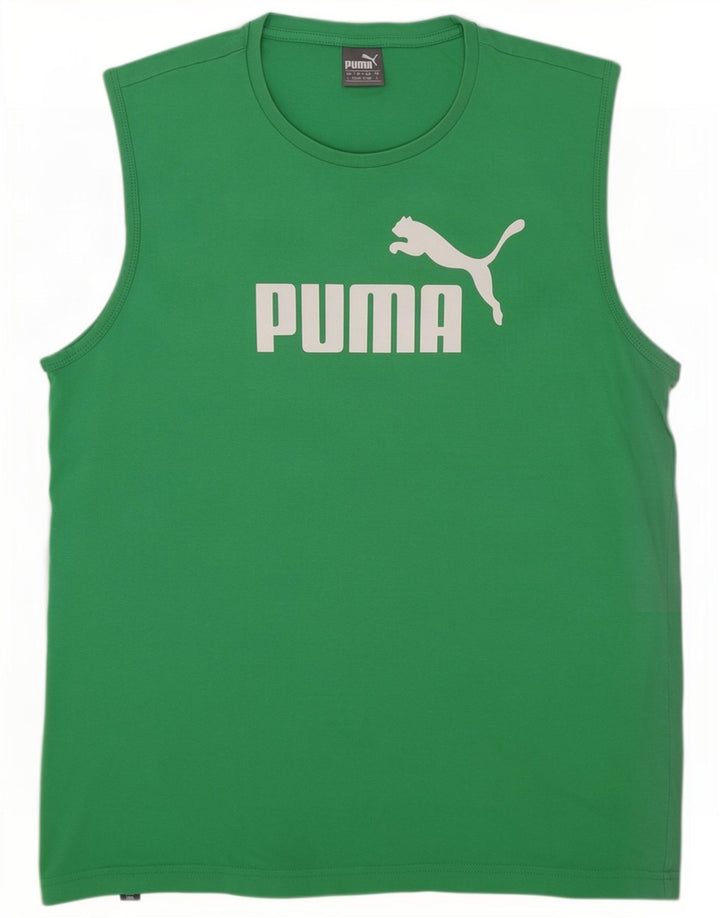 Vesta grafică pentru bărbați Puma, mare, verde