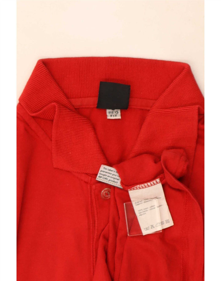 Tricou polo Rip Curl pentru bărbați, bumbac roșu mic