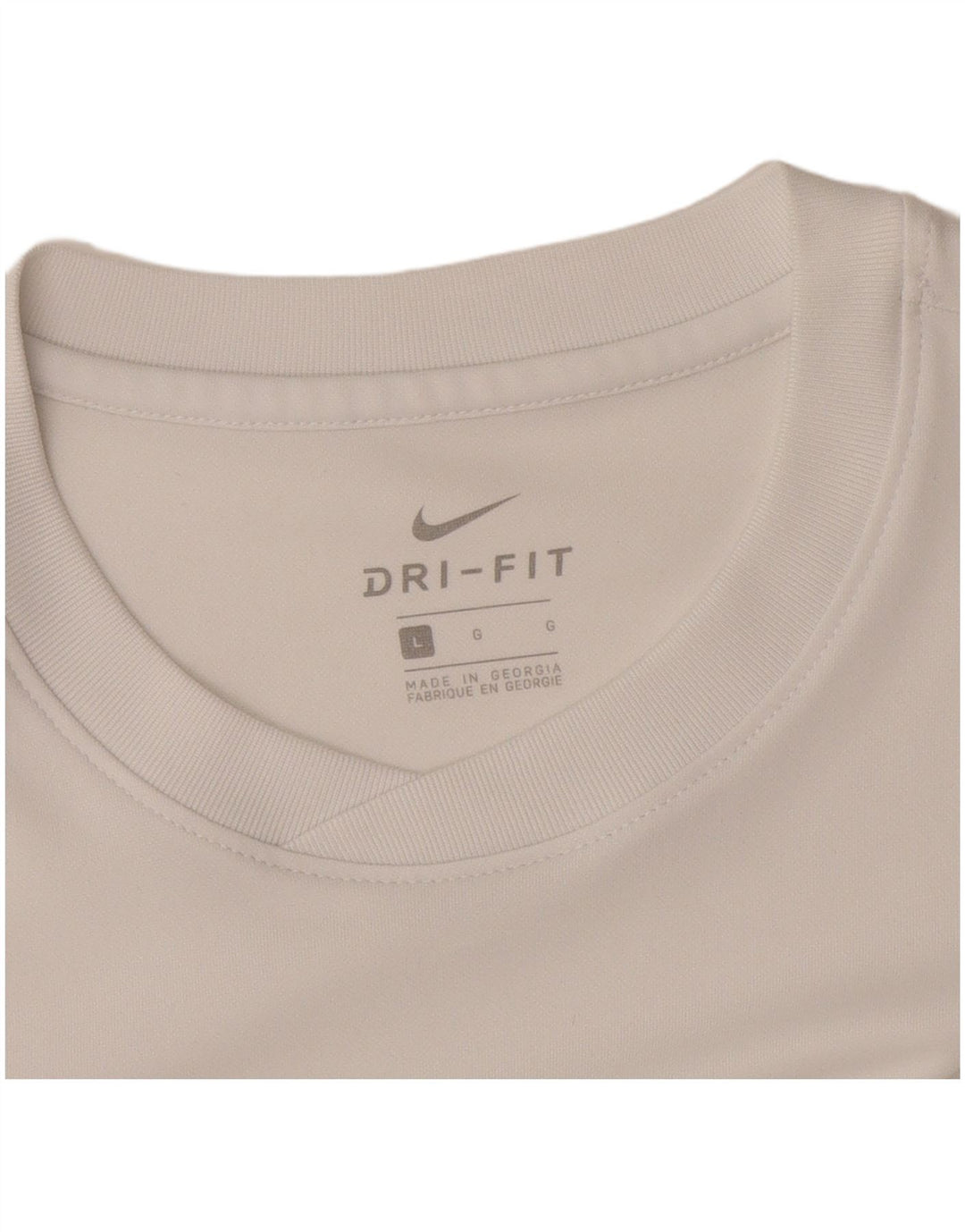 Tricou pentru bărbați Nike Dri Fit Top mare alb