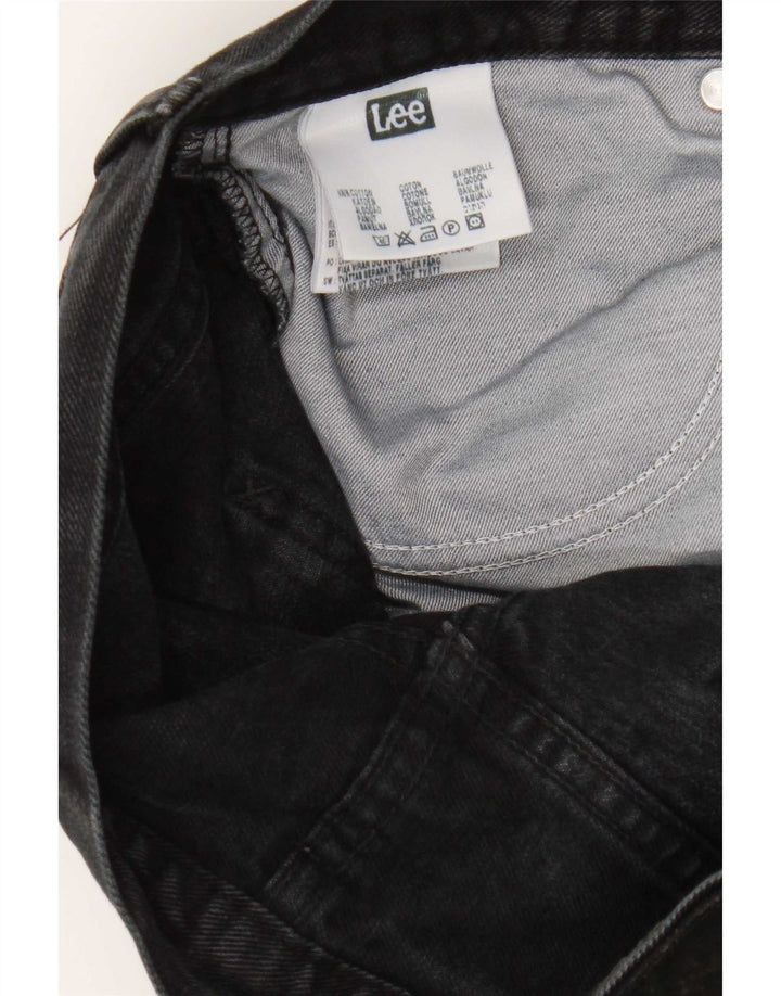 Blugi pentru bărbați Lee Denver Bootcut W34 L30, bumbac negru