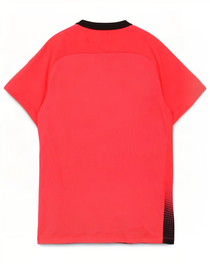 Tricou Nike Dri Fit pentru bărbați Top mic roșu colorblock