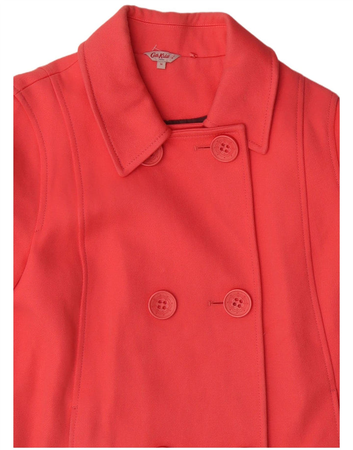 Cath Kidston Palton dublu pentru femeie UK 14, bumbac mare, roz