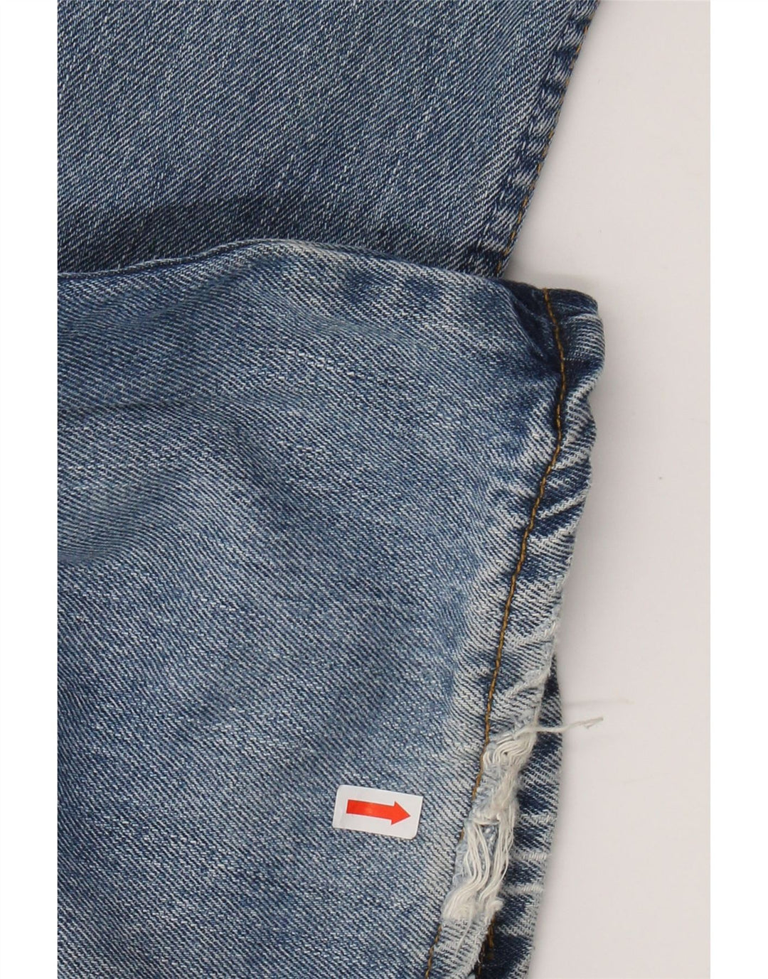 Blugi drepti pentru bărbați LEVI'S 505 W36 L30 Bumbac albastru