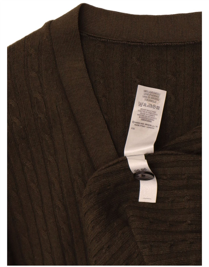 Marks & Spencer Pulover Cardigan St. Michael pentru femei UK 14 Large Khaki