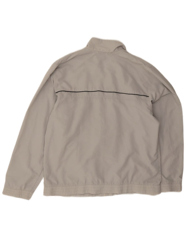 Jachetă de trening pentru bărbați Adidas UK 46/48 XL poliester gri