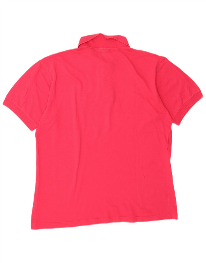 Sergio Tacchini Polo pentru bărbați din bumbac roz mare