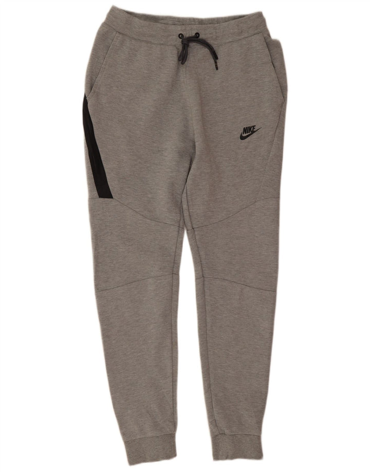 Pantaloni de trening Nike pentru bărbați Pantaloni de jogging, bumbac, gri mic