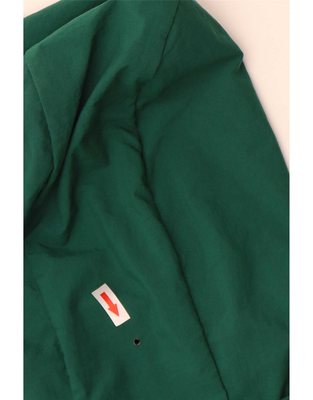 Jachetă de trening cu glugă Adidas pentru bărbați, nailon verde mare