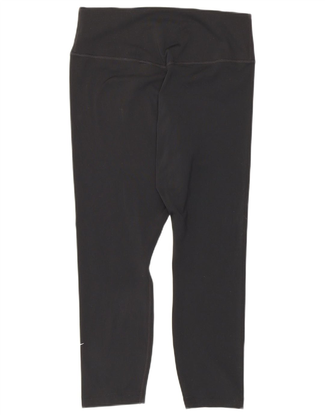 Leggings capri Nike Dri Fit pentru femei UK 12 Poliester mediu negru
