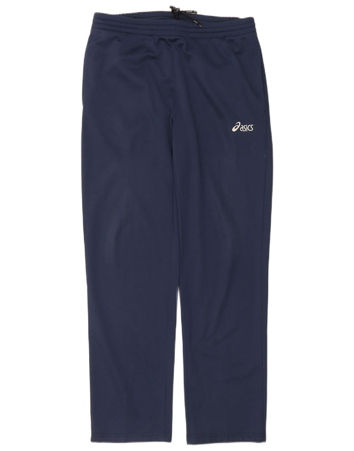 Pantaloni de trening Asics pentru femei, mari bleumarin, poliester sport