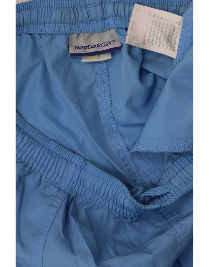 Pantaloni scurti sport Reebok pentru femei UK 12 Medium Blue Poliester