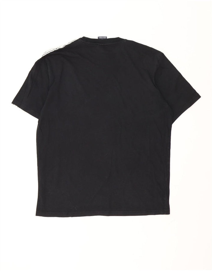 Tricou grafic pentru bărbați Champion Top mare negru colorblock