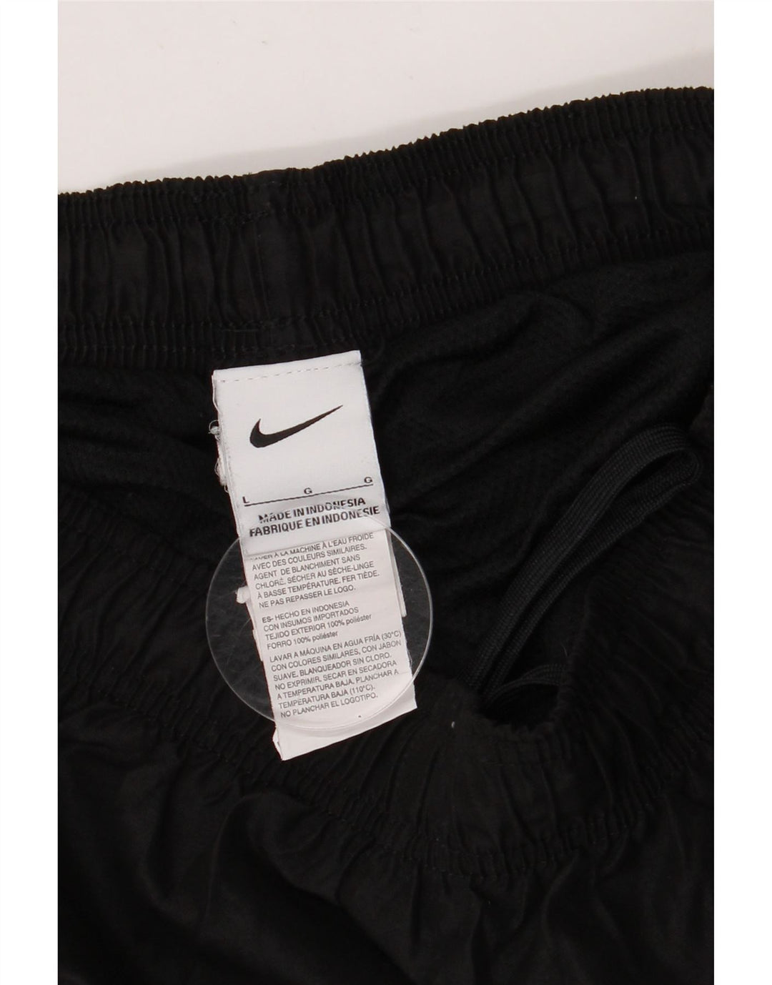Pantaloni scurti sport Nike pentru femei UK 14, mari, negru, poliester