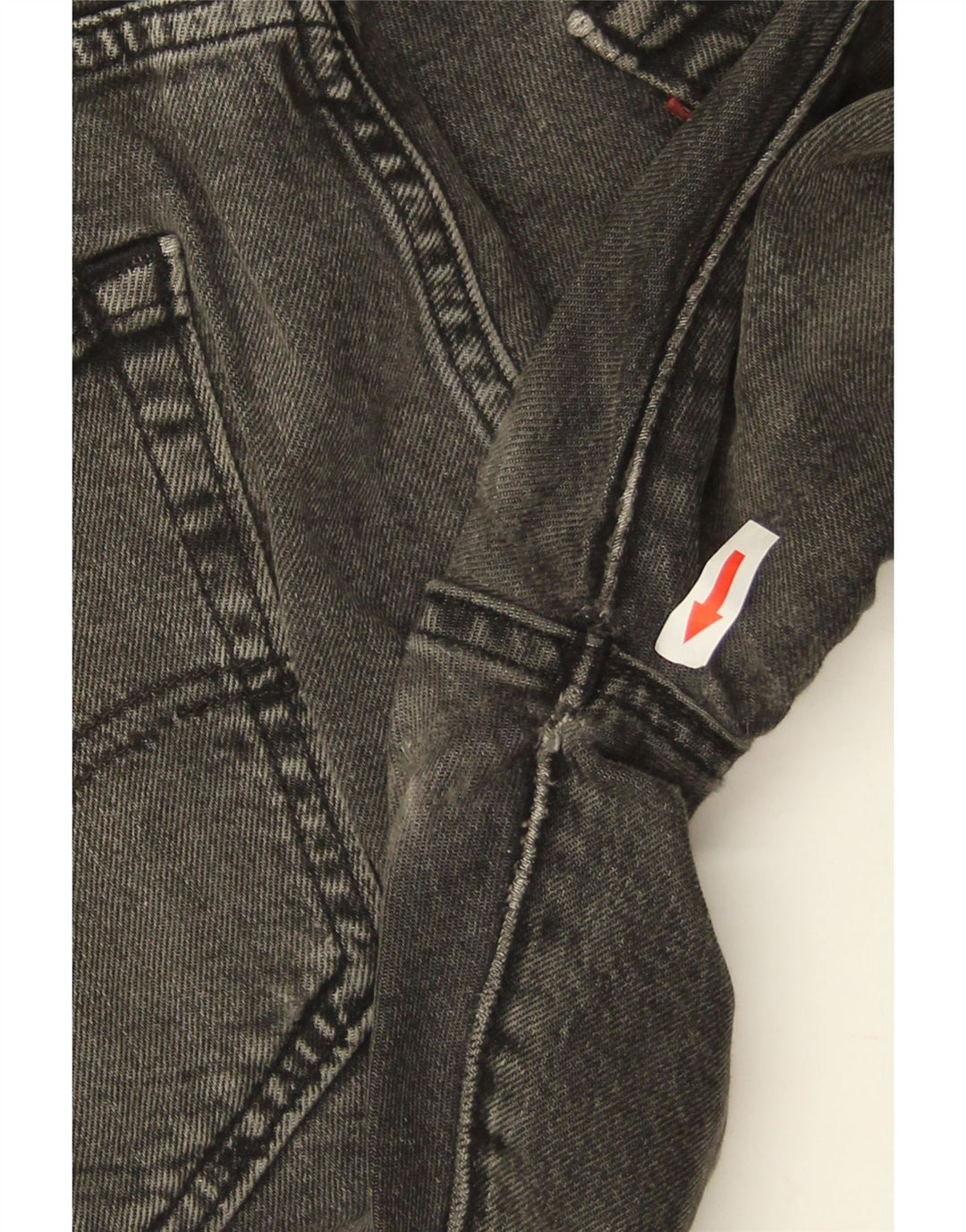 Blugi conici pentru bărbați Levi's 502 W32 L30 bumbac gri