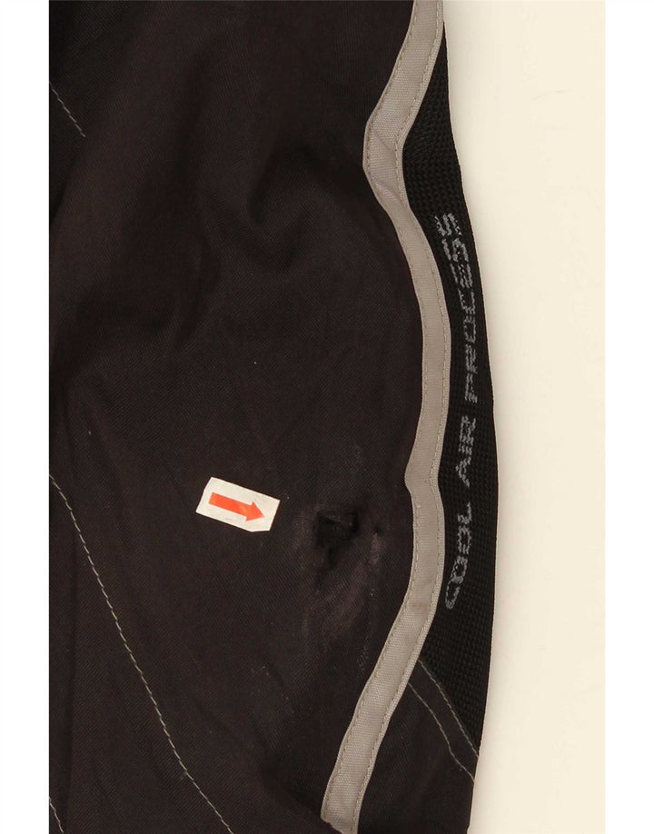 Jachetă pentru motocicletă Ixon Graphic Racer pentru bărbați UK 38 Poliester mediu negru