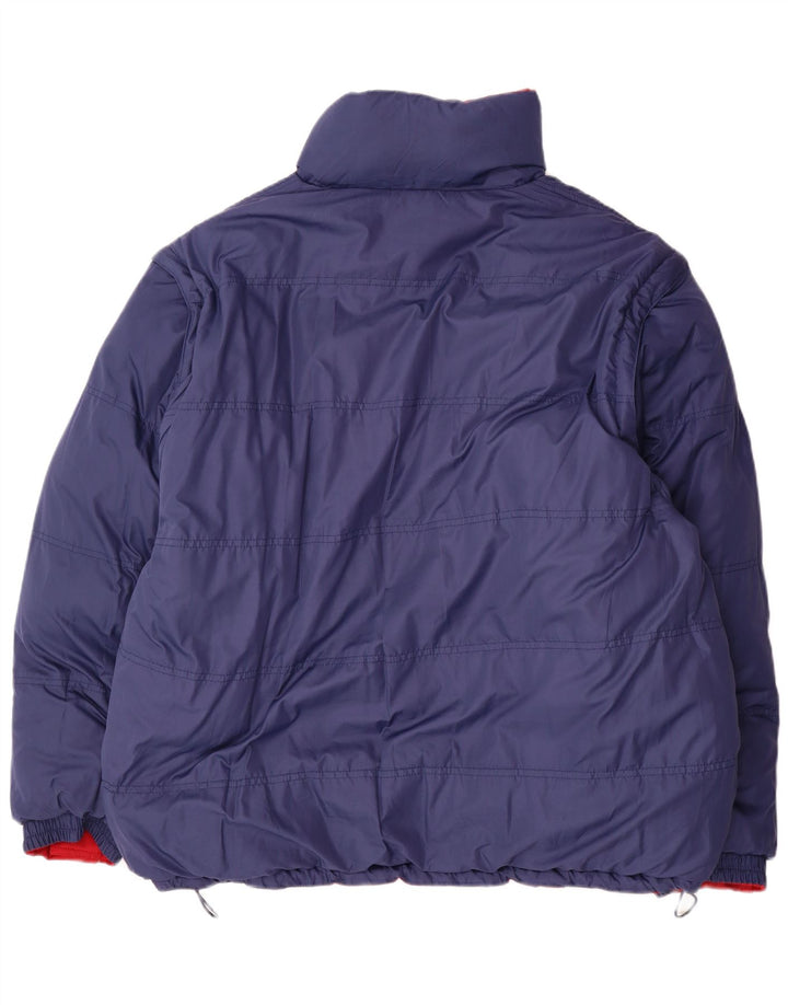 Jachetă căptușită reversibilă pentru bărbați Explorer UK 44 2XL Poliester roșu