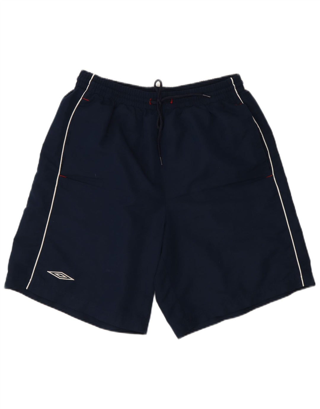 Pantaloni scurți sport grafic Umbro pentru bărbați, poliester mediu albastru