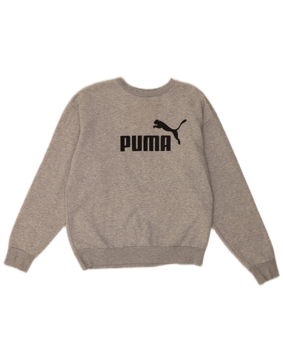 Pulover grafic pentru bărbați Puma XS bumbac gri