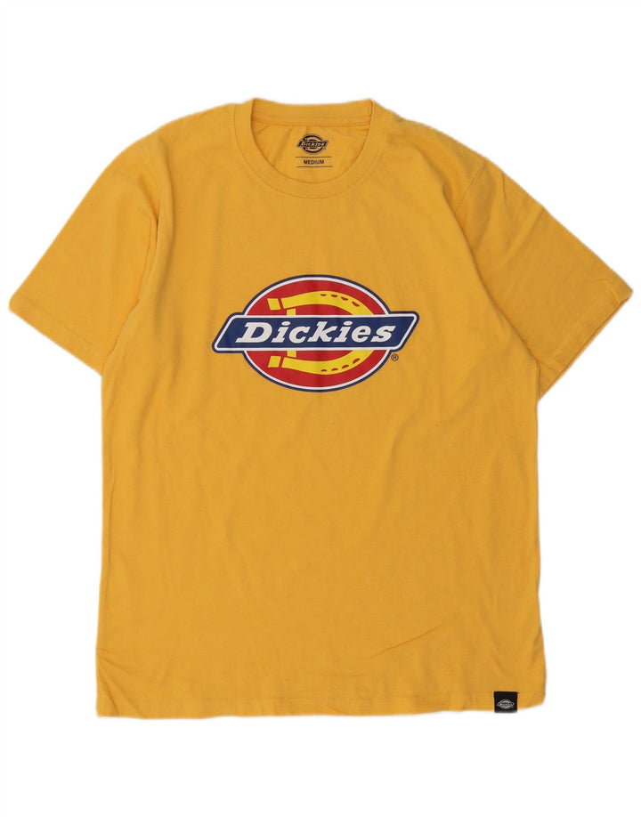 Tricou grafic pentru bărbați Dickies Top din bumbac galben mediu
