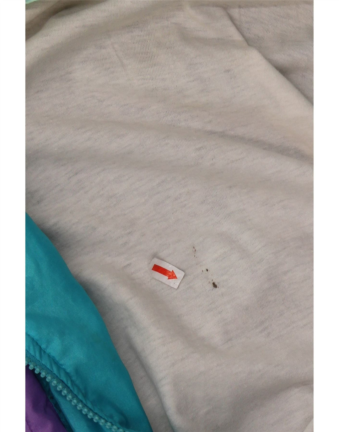 VINTAGE Trening cu grafică pentru bărbați. Jachetă medie multicoloră