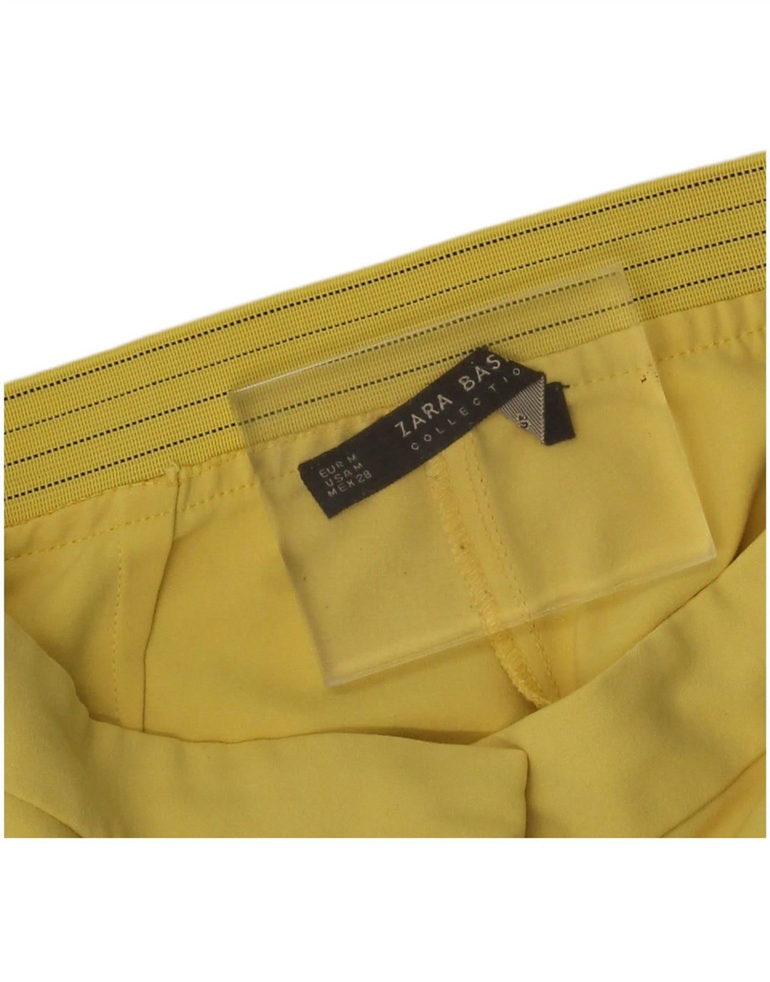 Pantaloni chino slim pentru femei Zara Mediu L28 L26 Galben