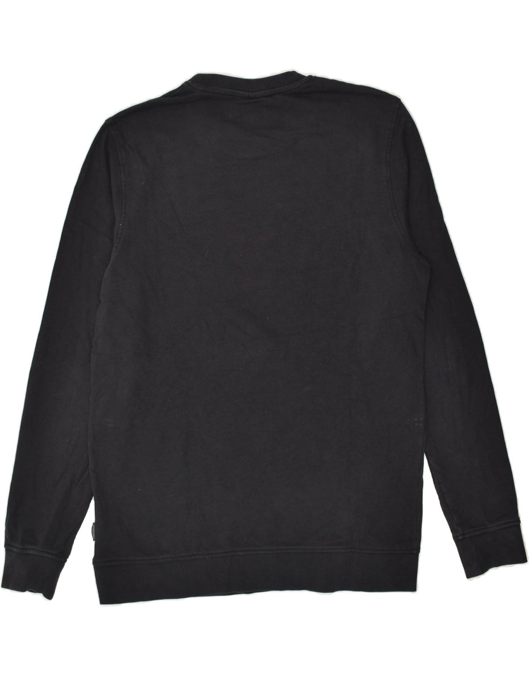 JACK & JONES Mens Graphic Sweatshirt Jumper Large Black Cotton | Vintage Jack & Jones | Thrift | Second-Hand Jack & Jones | Used Clothing | Messina Hembry 