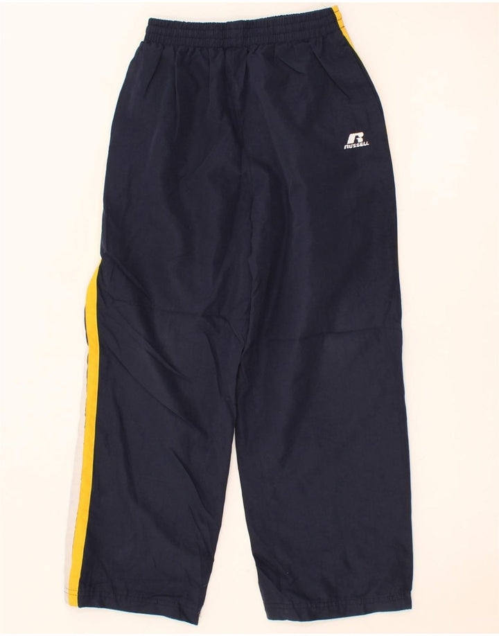 RUSSELL ATHLETIC Boys Tracksuit Trousers 10-11 Years Medium Navy Blue Vintage Russell Athletic and Second-Hand Russell Athletic from Messina Hembry 