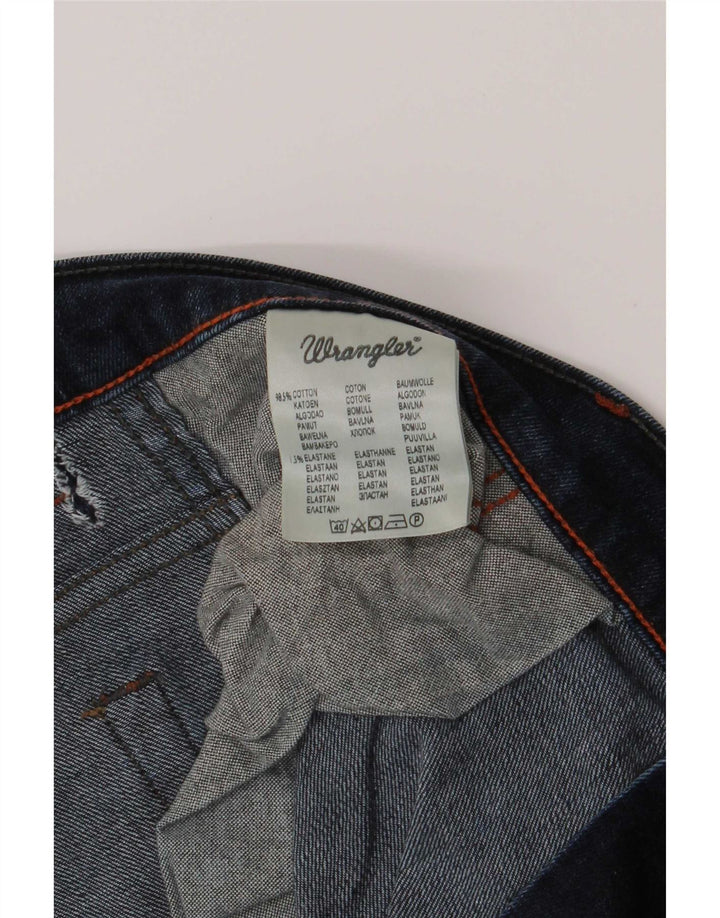 Blugi drepti Wrangler pentru bărbați Texas Stretch W38 L30 Bumbac albastru