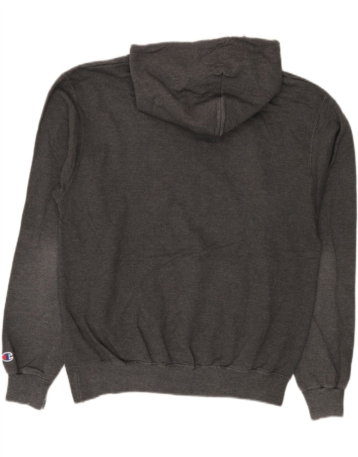Jumper pentru bărbați Champion Tufts University Graphic Hoodie, gri mediu