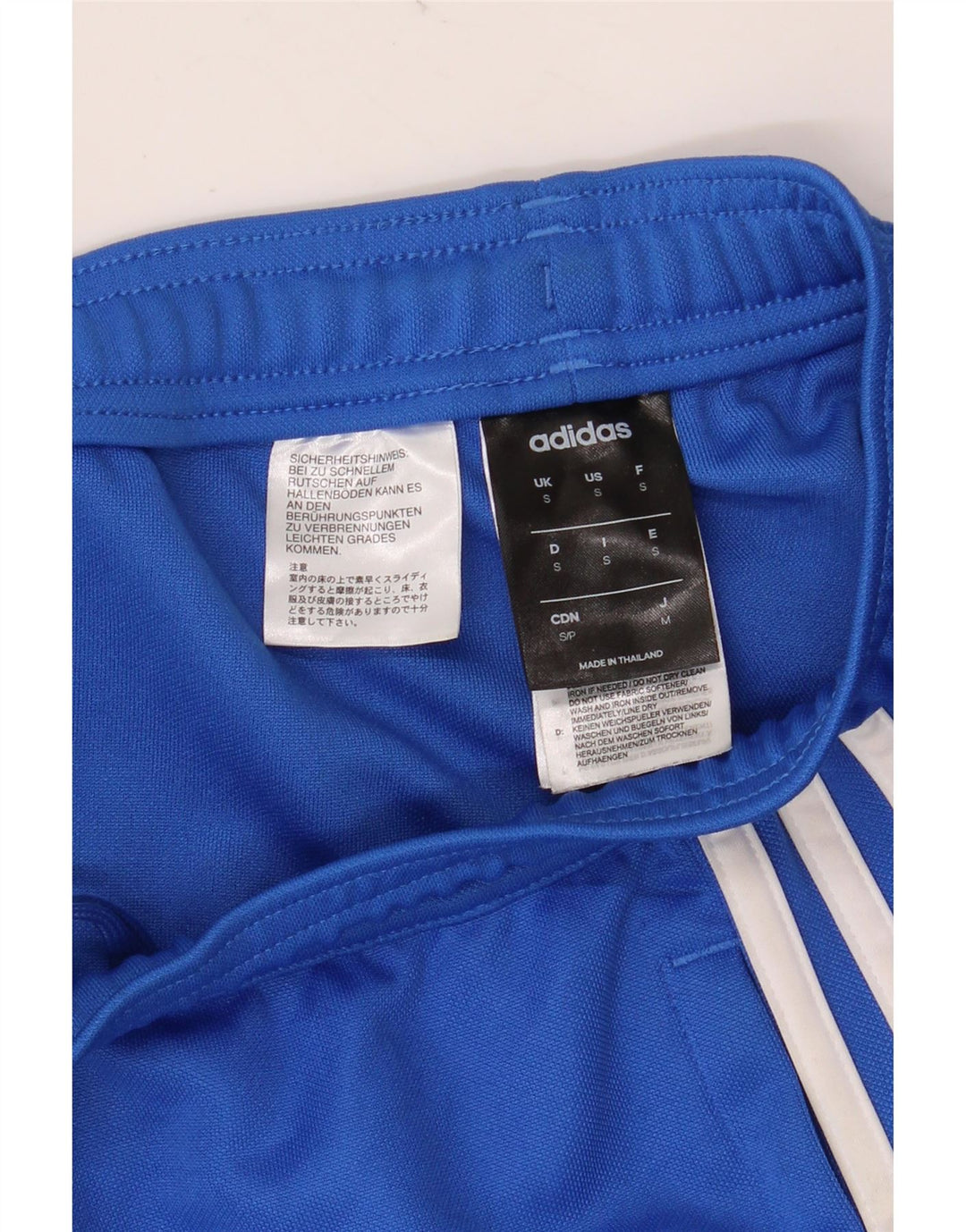 Pantaloni de trening Climalite ADIDAS pentru femei UK 10 Poliester albastru mic