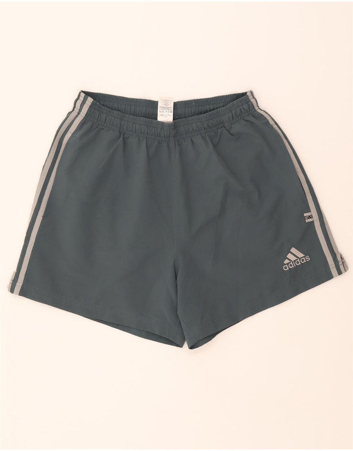 Pantaloni scurți sport Adidas pentru bărbați, poliester mediu verde