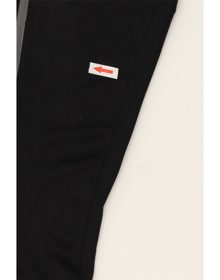 Pantaloni de trening Climacool ADIDAS pentru baieti 9-10 ani poliester negru