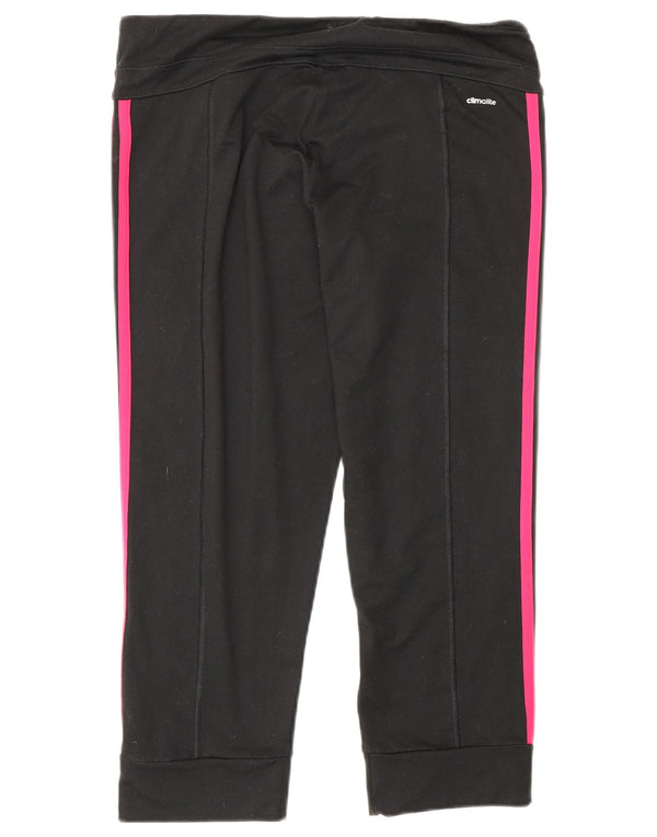 Leggings Adidas Climalite Capri pentru femei UK 12/14 Poliester mediu negru