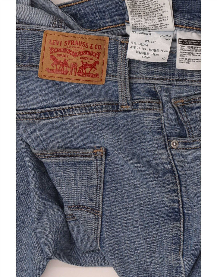Blugi slim pentru femei Levi's W31 L32 Bumbac albastru