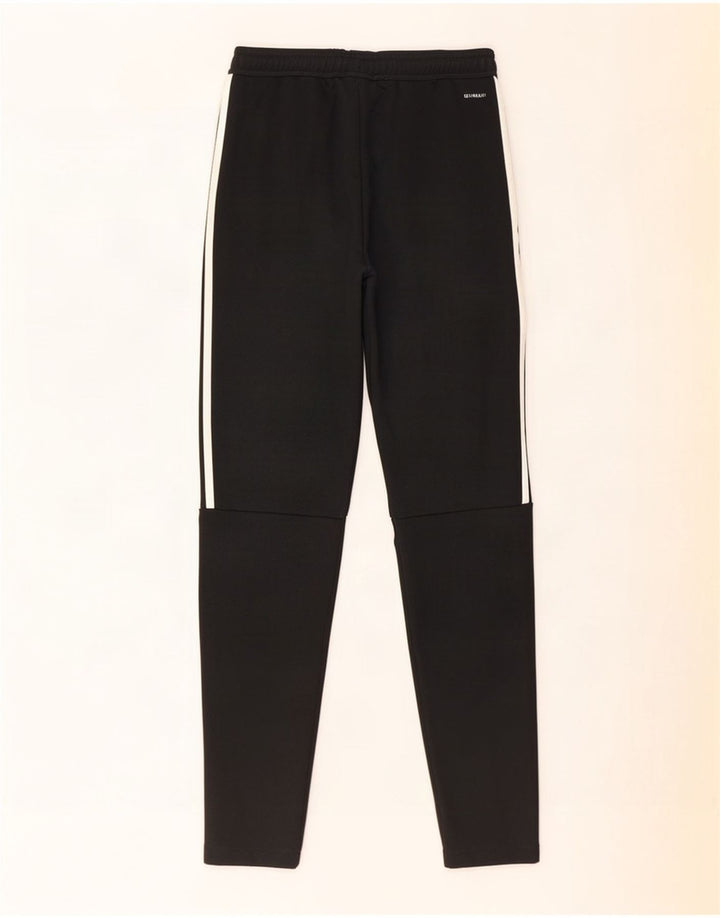 Pantaloni de trening Adidas Climalite pentru bărbați, poliester negru mic