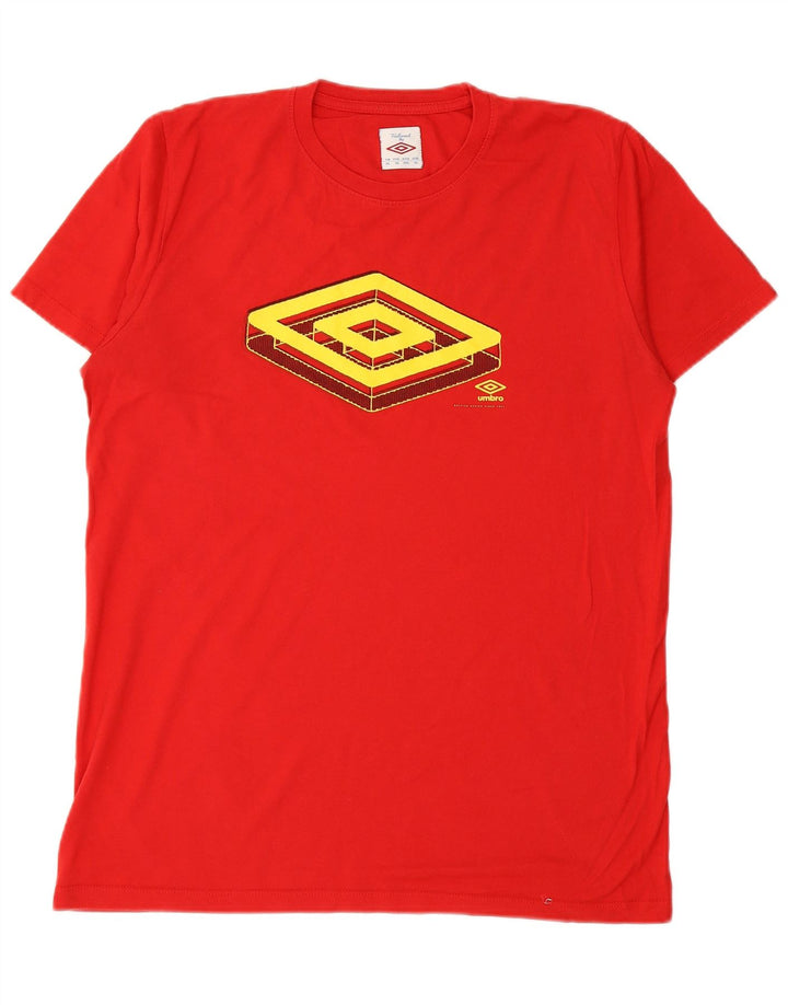 Tricou grafic pentru bărbați UMBRO Top XL Roșu