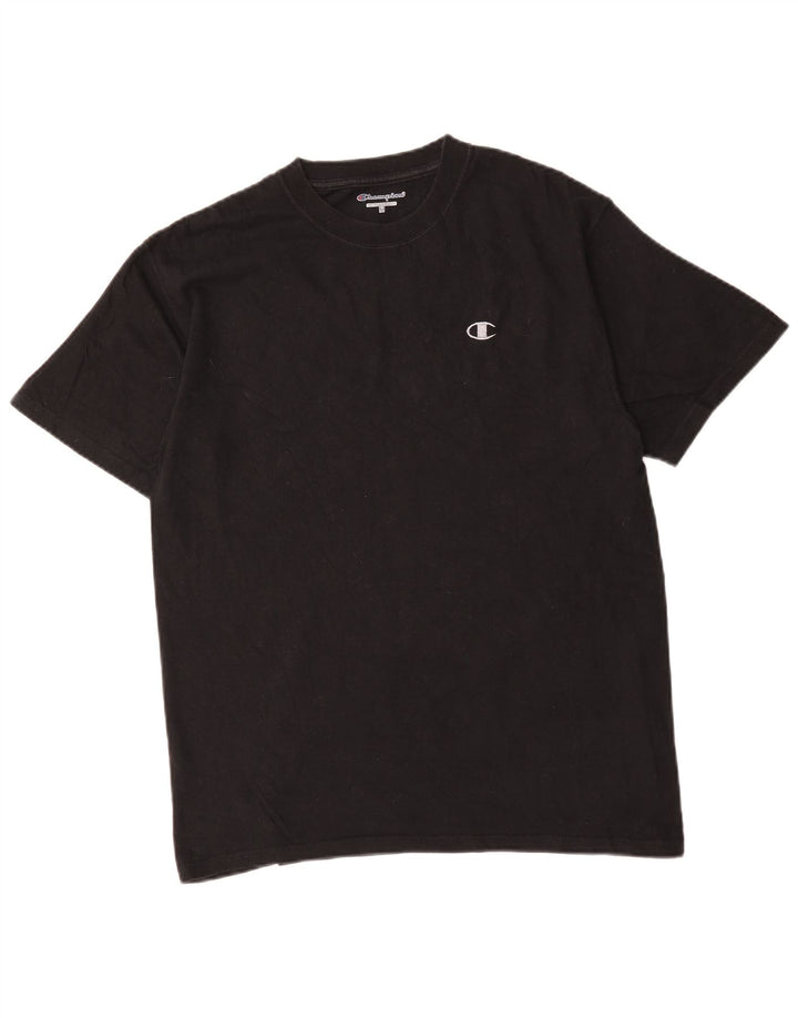 Tricou Bărbați Champion Top Medium Negru Bumbac