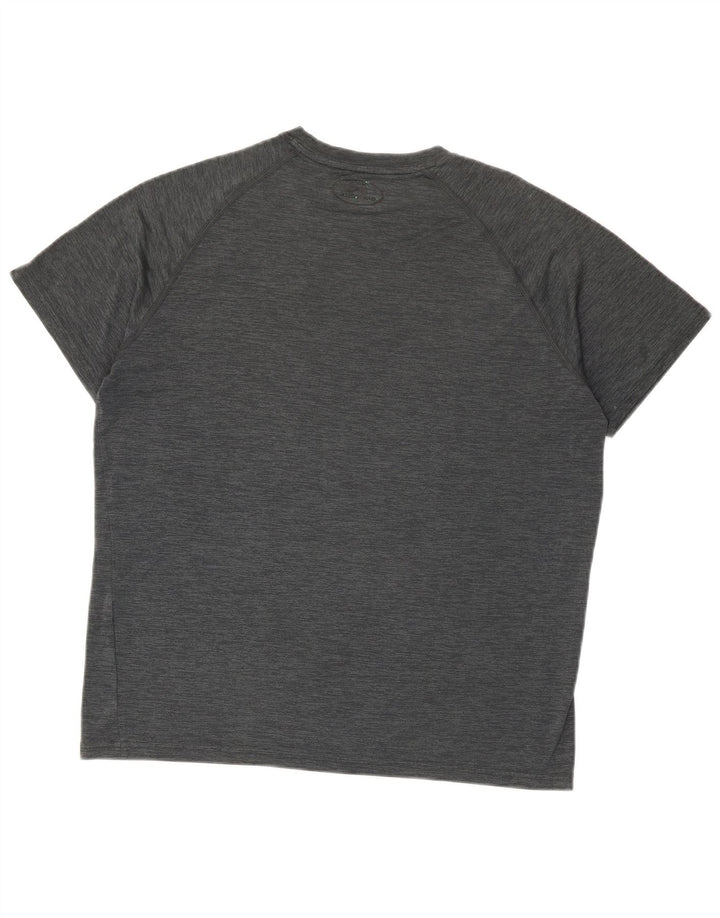 Tricou pentru bărbați UNDER ARMOUR Heat Gear Top Medium Gri Flecked