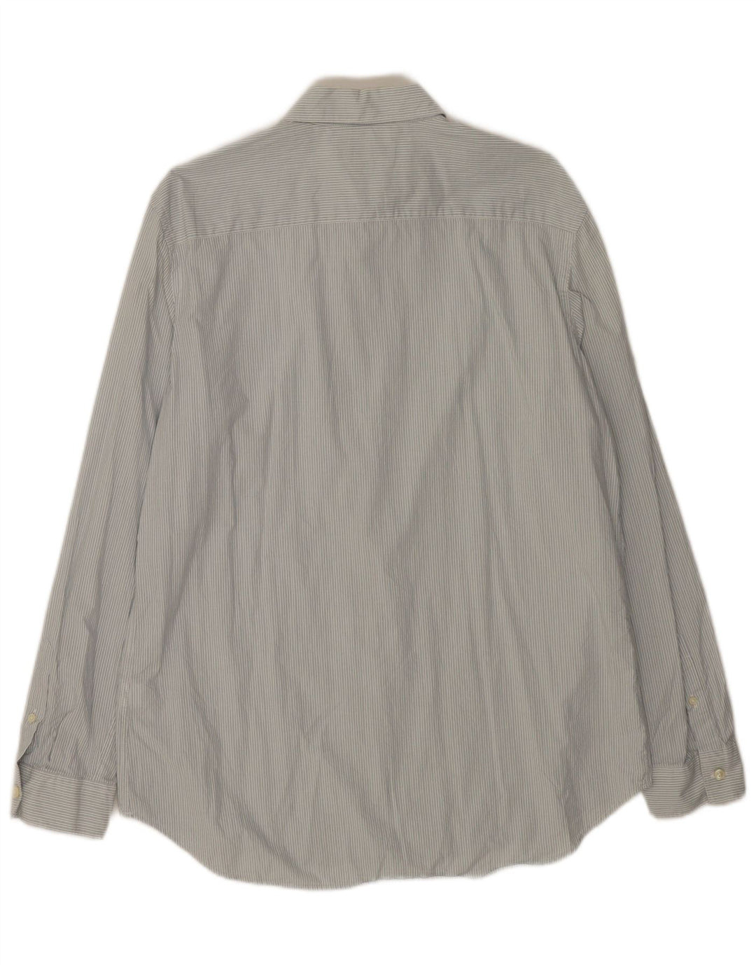 Cămașă pentru bărbați Zara Regular Fit XL, bumbac cu dungi albastre