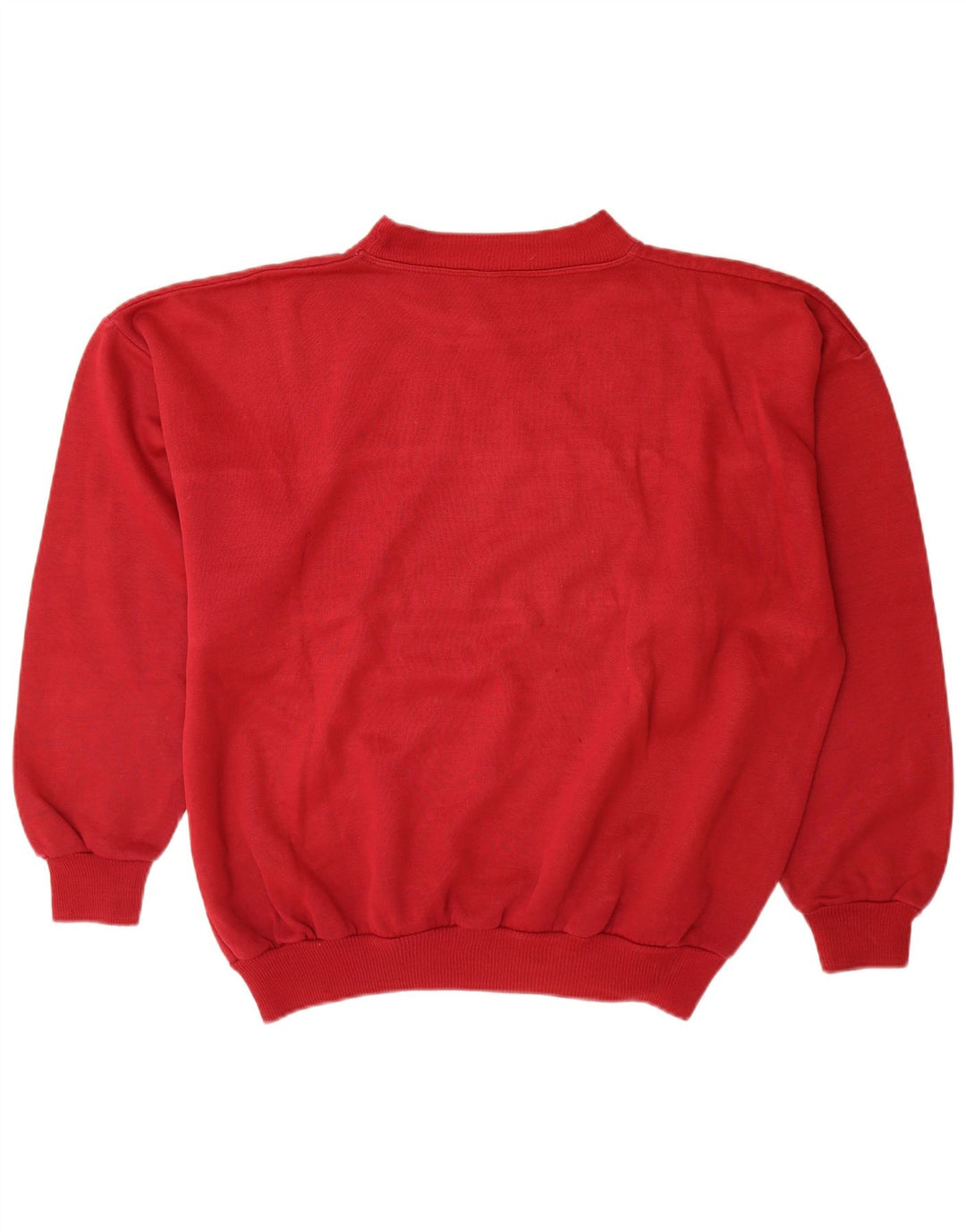 Pulover cu grafică vintage pentru bărbați, XL, roșu, bloc de culoare