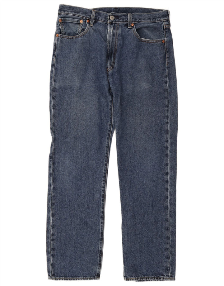 Blugi drepti pentru bărbați Levi's W32 L32 Bumbac albastru