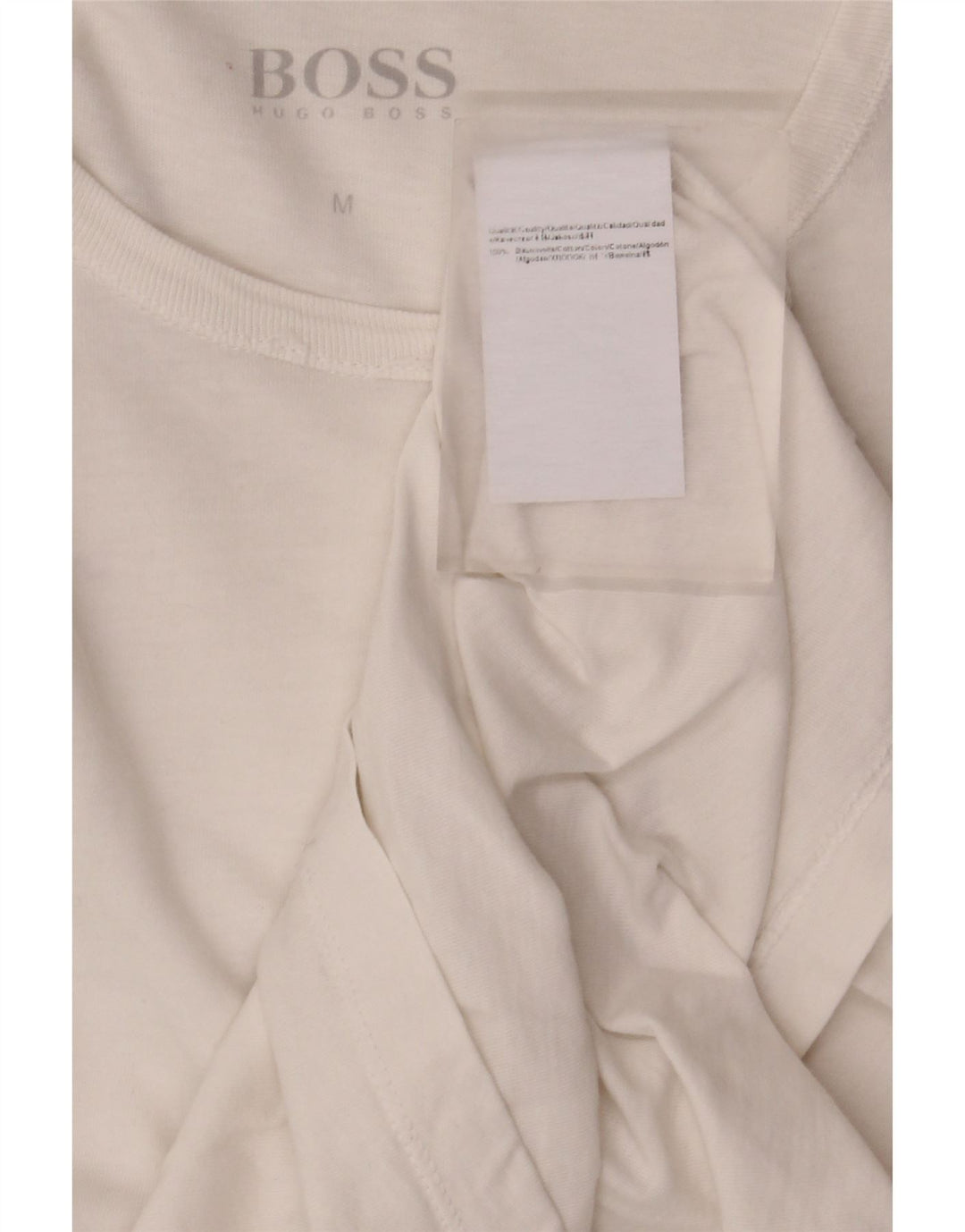Tricou pentru femei Hugo Boss Top UK 12 Medium White Bumbac