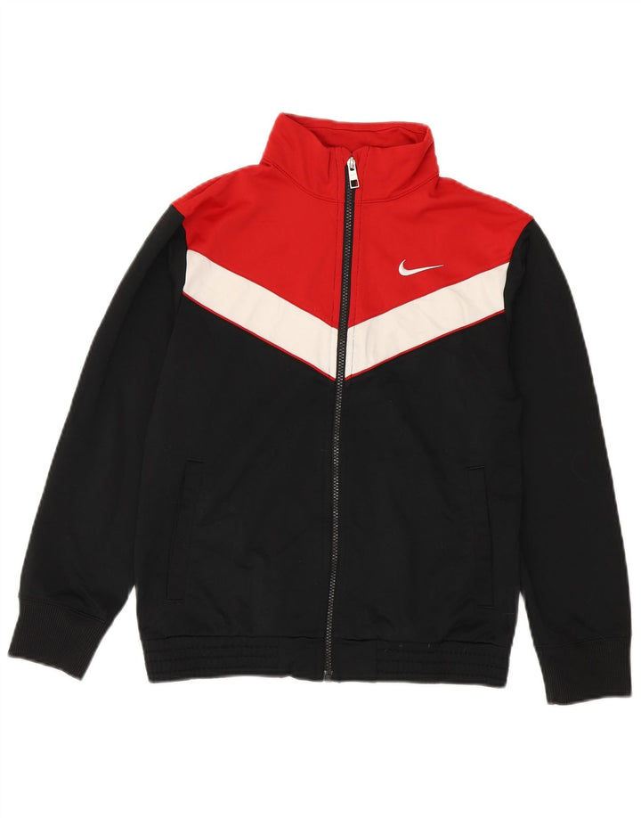Jachetă de trening pentru băieți Nike 11-12 ani, negru, poliester