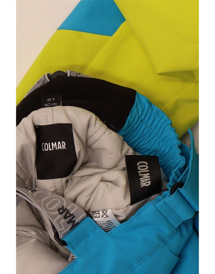 Set 2 piese de schi pentru băieți Colmar 9-10 ani albastru Colorblock
