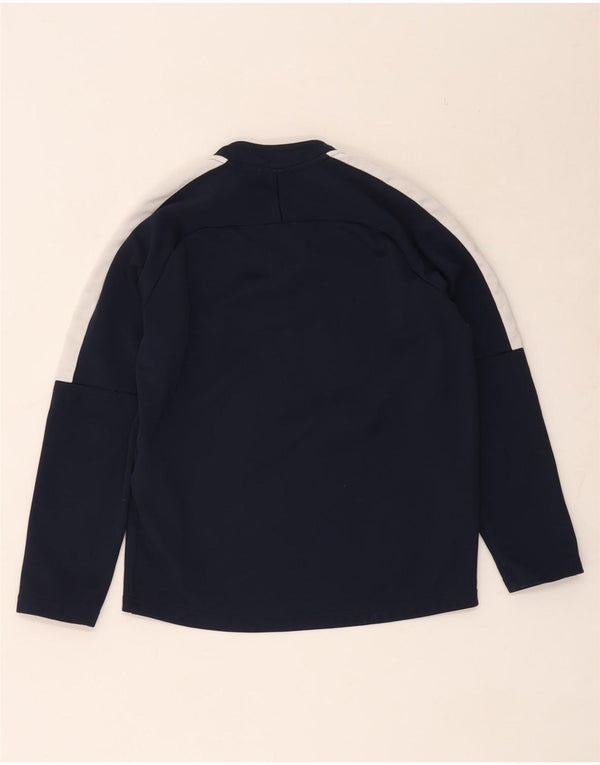 Trening Nike pentru băieți Dri Fit Pullover Top 10-11 ani, mediu bleumarin