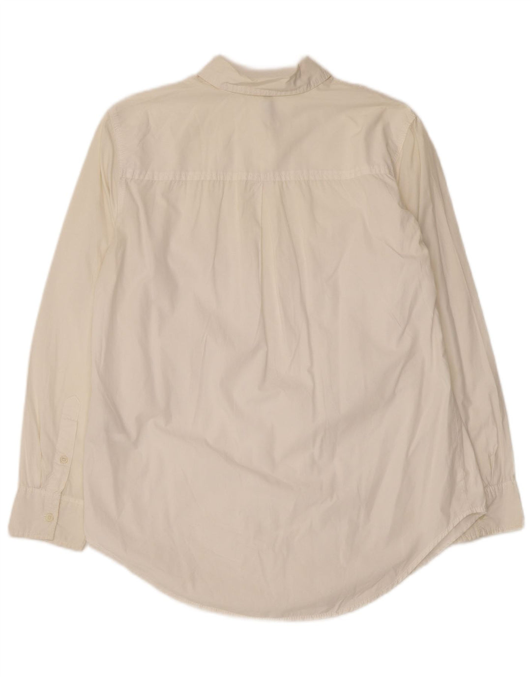 Cămașă supradimensionată pentru femei BENETTON UK 6 XS Bumbac alb