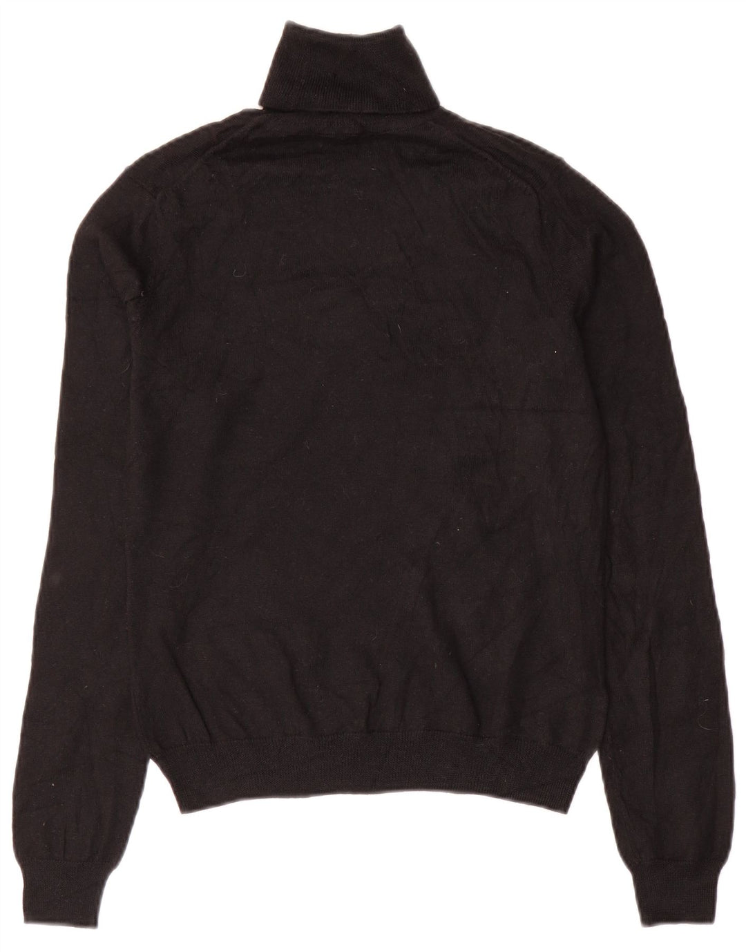 BROOKS BROTHERS Pulover cu gât rulat pentru femei UK 10 Mic Negru