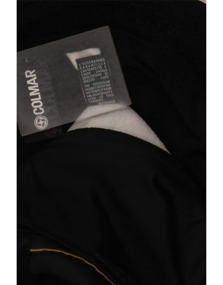 COLMAR Polartec Windbreaker Jacket pentru bărbați UK 40 Large Black Colorblock