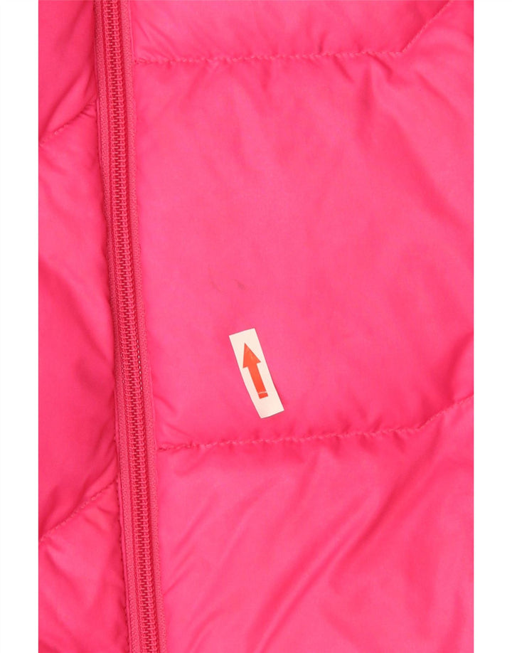 Gilet căptușit pentru femei Puma UK 10 Small Pink Nylon