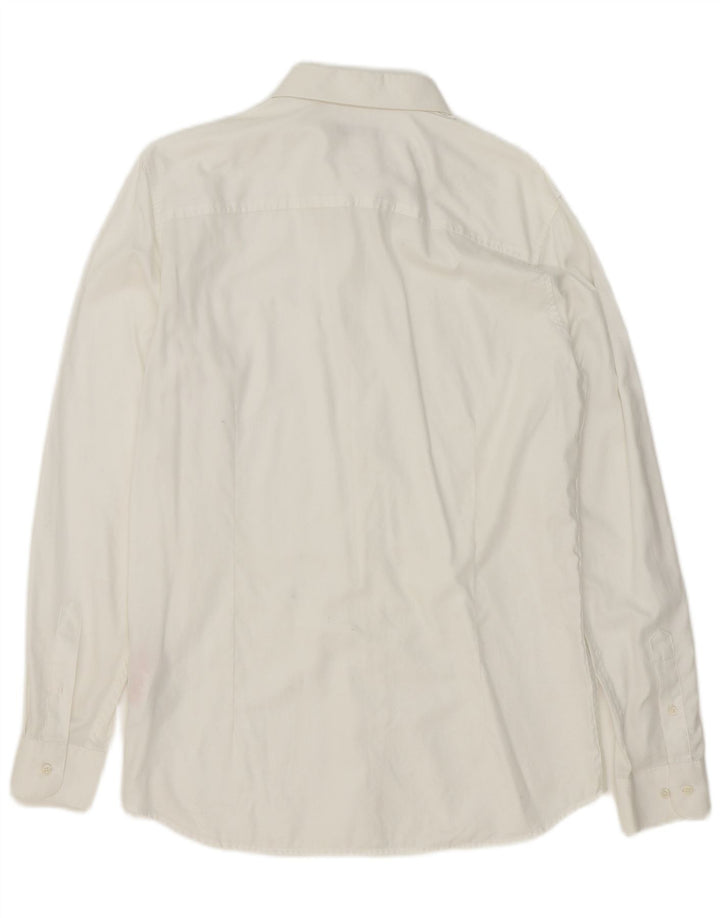 Jack & Jones Mens Shirt Large White Cotton